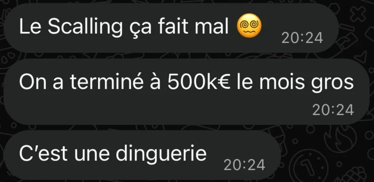 Yanis — capture du résultat