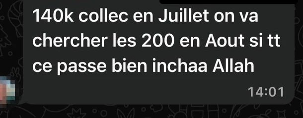 Yasser — capture du résultat